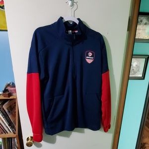 Adidas USA Volleyball 1/4 Zip Jacket